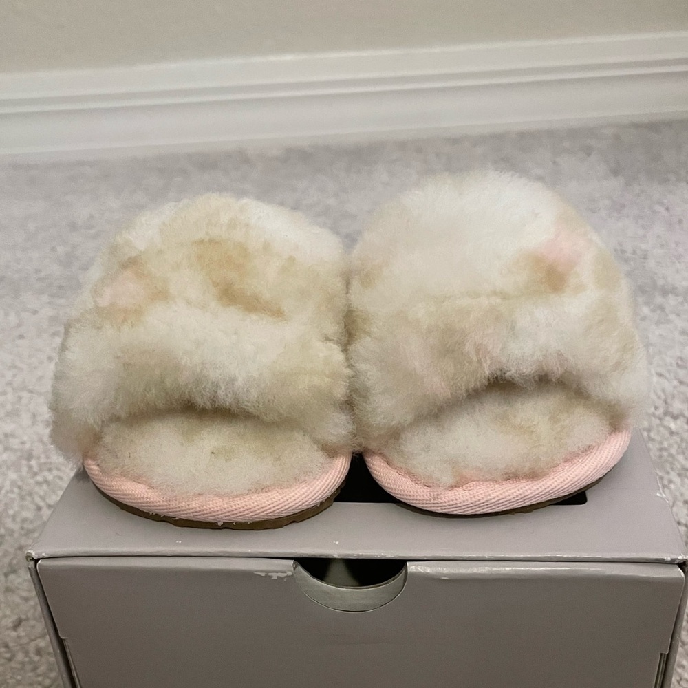 Infant Fluff Yeah Slide Panther Print